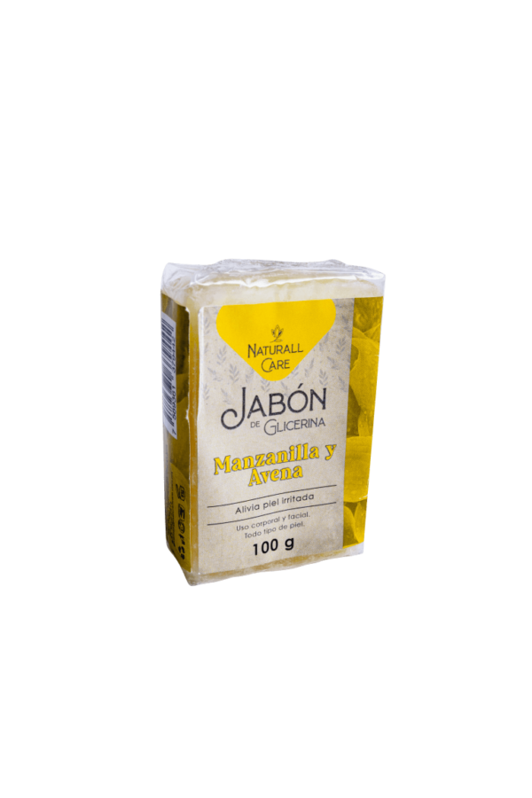 Manzanilla Y Avena Jabón Glicerina Origin Natural