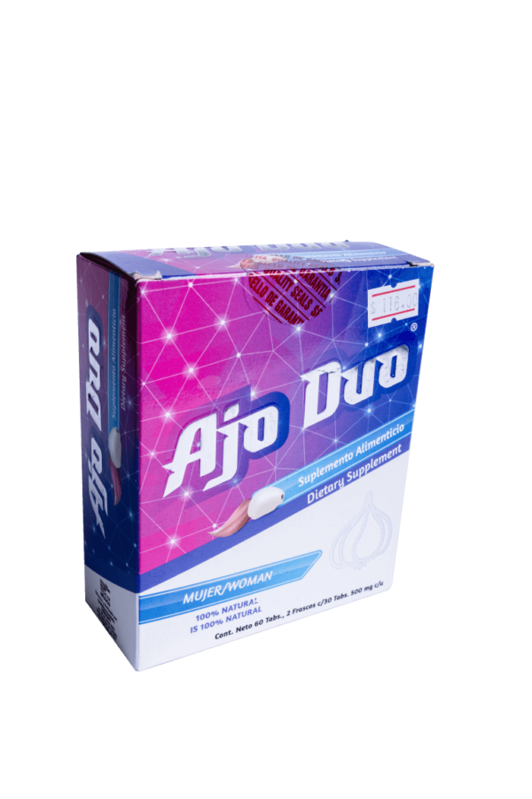 Mujer Ajo Duo Comercializadora Herbamex